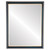 Flat Mirror - Hamilton Rectangle Frame - Royal Blue with Gold Lip