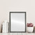 Lifestyle - Hamilton Rectangle Frame - Black Silver with Silver Lip