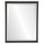 Beveled Mirror - Hamilton Rectangle Frame - Hunter Green with Silver Lip