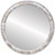 Flat Mirror - Toronto Circle Frame - Champagne Silver