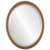 Beveled Mirror - Toronto Oval Frame - Desert Gold