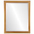 Beveled Mirror - Toronto Rectangle Frame - Gold Spray