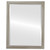 Beveled Mirror - Toronto Rectangle Frame - Silver Shade