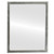 Flat Mirror - Toronto Rectangle Frame - Silver Leaf with Black Antique