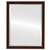 Beveled Mirror - Toronto Rectangle Frame - Vintage Cherry