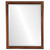 Beveled Mirror - Toronto Rectangle Frame - Walnut