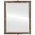 Beveled Mirror - Athena Rectangle Frame - Champagne Silver