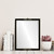Lifestyle - Athena Rectangle Frame - Gloss Black