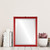 Lifestyle - Athena Rectangle Frame - Holiday Red