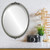 Lifestyle - Athena Oval Frame - Silver with Black Antique