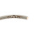 Athena Silver Leaf with Brown Antique - Cross Section