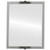 Flat Mirror - Athena Rectangle Frame - Silver Spray