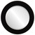 Beveled Mirror - Soho Round Frame - Rubbed Black