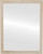 Flat Mirror - Manhattan Rectangle Frame - Burnished Silver