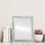 Lifestyle - Manhattan Rectangle Frame - Silver Leaf with Brown Antique
