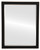 Beveled Mirror - Manhattan Rectangle Frame - Rubbed Black