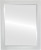 Beveled Mirror - Manhattan Rectangle Frame - Bright Silver