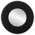 Flat Mirror - Boulevard Circle Frame - Black Silver