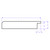 Boulevard Rectangle - Profile Drawing