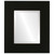 Beveled Mirror - Boulevard Rectangle Frame - Rubbed Black