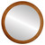 Flat Mirror - Vienna Circle Frame - Burnished Gold