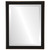 Beveled Mirror - Vienna Rectangle Frame - Rubbed Black