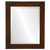 Beveled Mirror - Cafe Rectangle Frame - Mocha