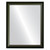 Flat Mirror - Huntington Rectangle Frame - Matte Black