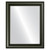 Flat Mirror - Newport Rectangle Frame - Matte Black