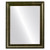 Flat Mirror - Newport Rectangle Frame - Veined Onyx