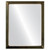 Flat Mirror - Regatta Rectangle Frame - Veined Onyx