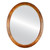 Flat Mirror - Regatta Oval Frame - Venetian Gold