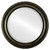 Beveled Mirror - Messina Round Frame - Veined Onyx