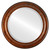 Beveled Mirror - Messina Round Frame - Venetian Gold