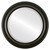 Beveled Mirror - Messina Round Frame - Rubbed Black