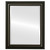 Beveled Mirror - Messina Rectangle Frame - Rubbed Black