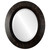 Beveled Mirror - Veneto Oval Frame - Veined Onyx