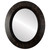 Flat Mirror - Veneto Oval Frame - Veined Onyx