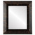 Flat Mirror - Veneto Rectangle Frame - Veined Onyx