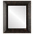 Flat Mirror - Lombardia Rectangle Frame - Veined Onyx