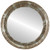Flat Mirror - Kensington Circle Frame - Champagne Silver