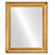 Flat Mirror - Kensington Rectangle Frame - Desert Gold