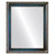 Flat Mirror - Kensington Rectangle Frame - Royal Blue