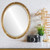 Lifestyle - Pasadena Oval Frame - Champagne Gold