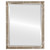 Bevelled Mirror - Pasadena Rectangle Frame - Champagne Silver