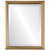 Bevelled Mirror - Pasadena Rectangle Frame - Desert Gold