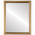 Flat Mirror - Pasadena Rectangle Frame - Desert Gold