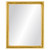 Flat Mirror - Pasadena Rectangle Frame - Gold Leaf