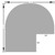 Pasadena Oval - Profile Drawing