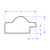 Philadelphia Oval - Profile Drawing